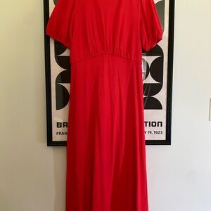 Boden Red  Dress